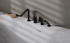 BESCO Bateria wannowa 4-otworowa Zea czarny BW-Z4-CZ